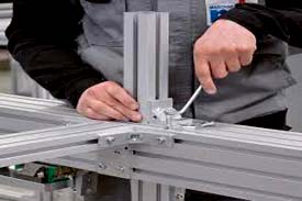 Attractive aluminium profile work